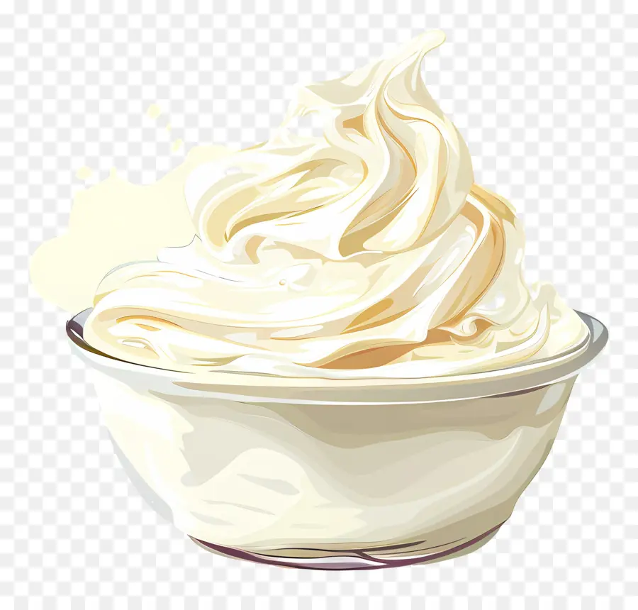 Yogur Griego，Crema Batida PNG