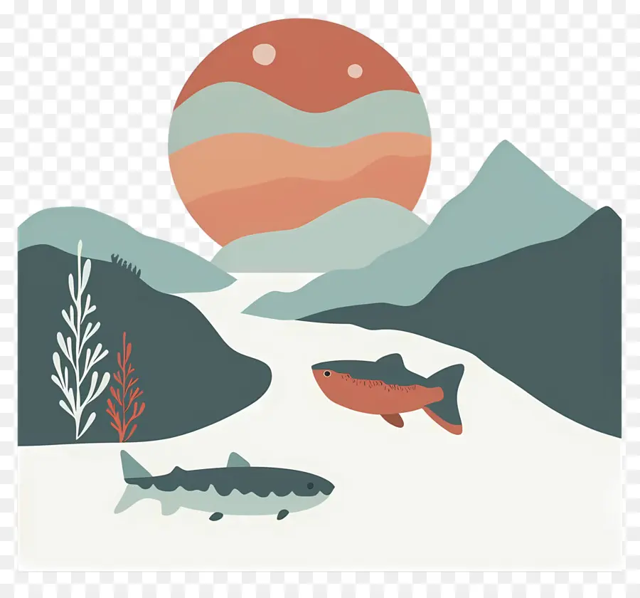 Los Peces，Mountain Landscape PNG