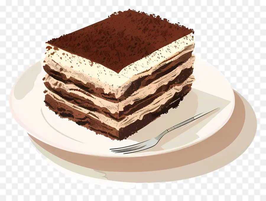 Pastel De Tiramisú，Pastel De Chocolate PNG