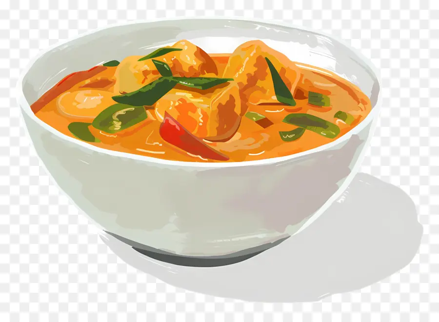 Curry，Sopa De Curry Rojo PNG