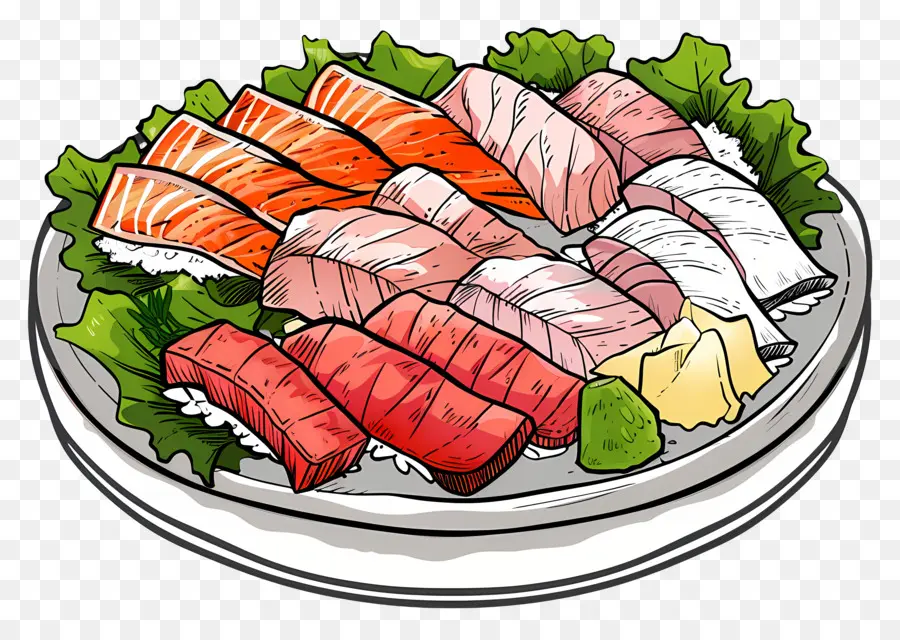 Sashimi，Sushi PNG