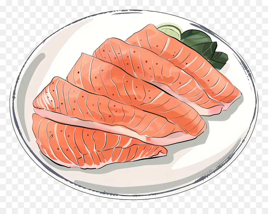 Sashimi，Salmón PNG