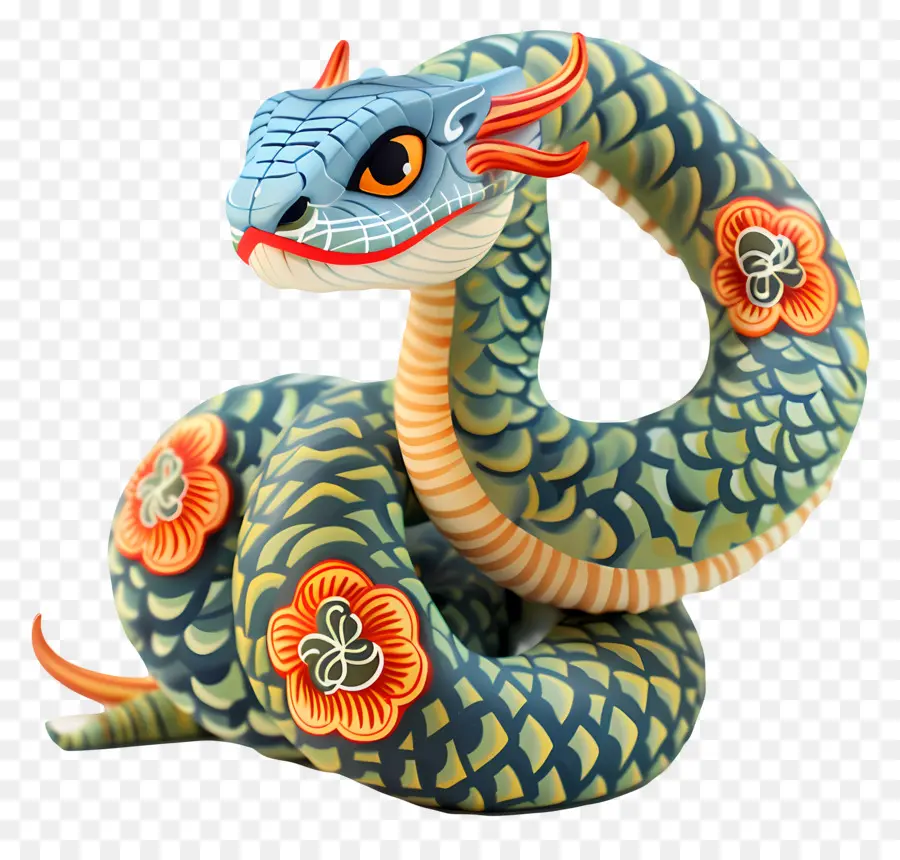 Zodiacos Chinos，La Serpiente PNG