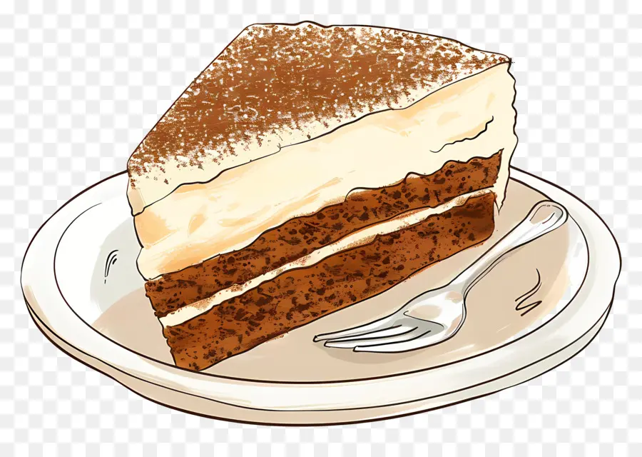 Pastel De Tiramisú，Pastel De Chocolate PNG