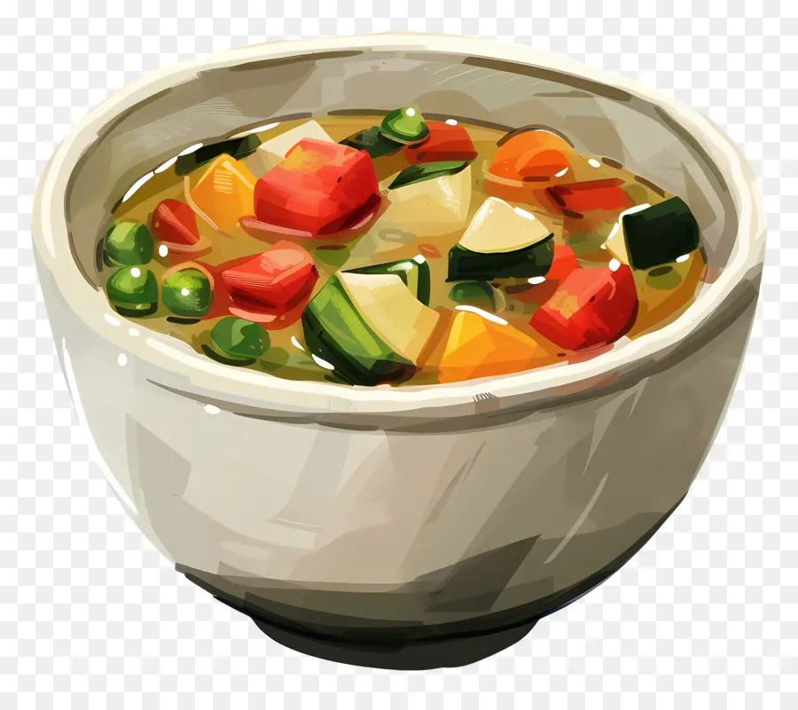 Minestrone，Sopa De Verduras PNG