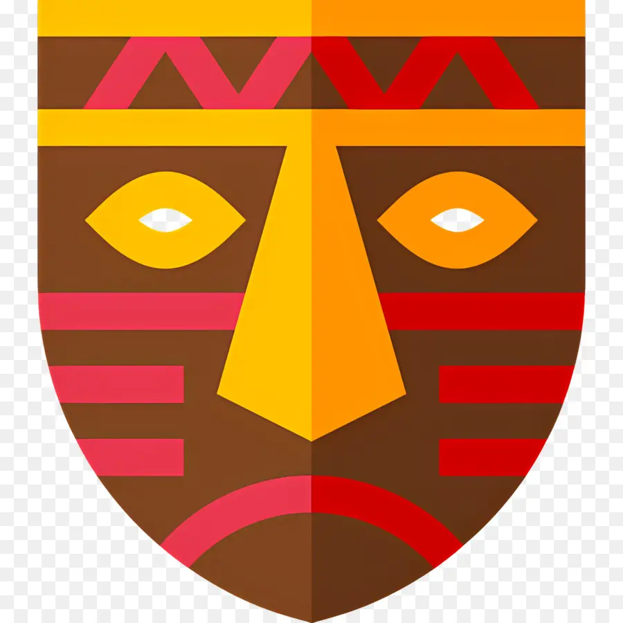 áfrica，Máscara Cultural PNG