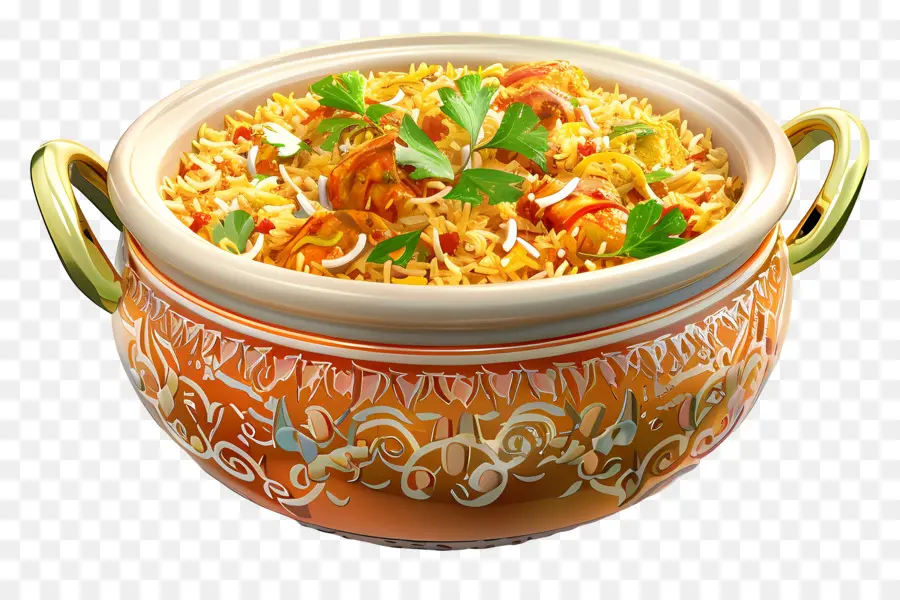 Biryani，Comida De La India PNG