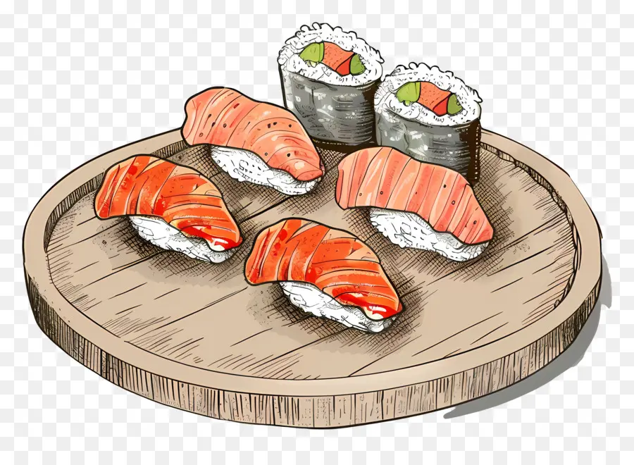 Día Internacional De Sushi，Sushi PNG