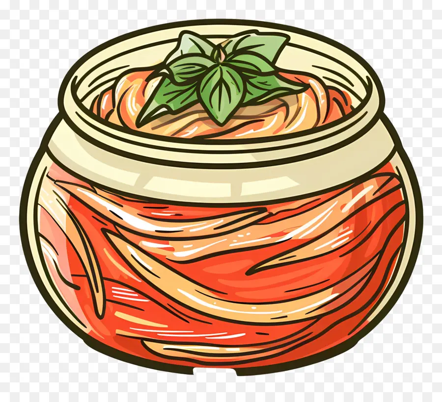 Kimchi，Frasco De Vidrio PNG