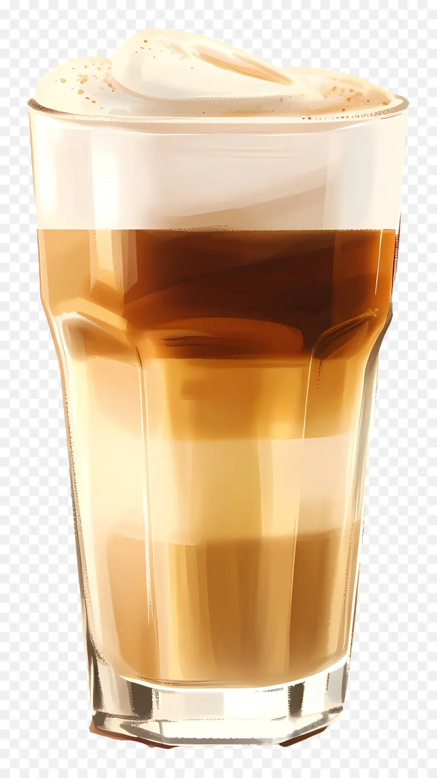 Café Macchiato，Café Helado PNG