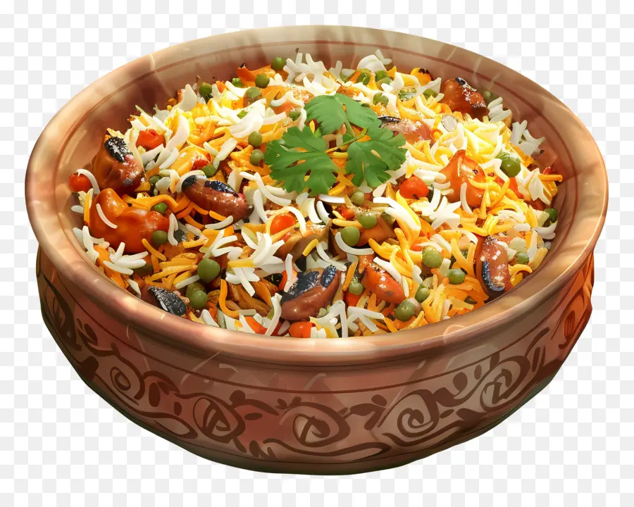 Biryani，Comida De La India PNG