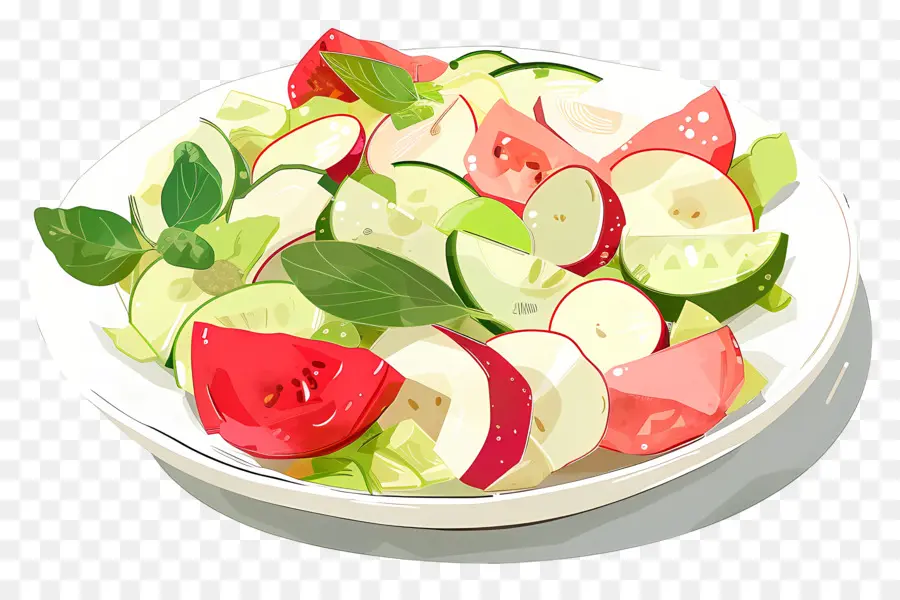 Ensalada Waldorf，Pepinos Frescos PNG