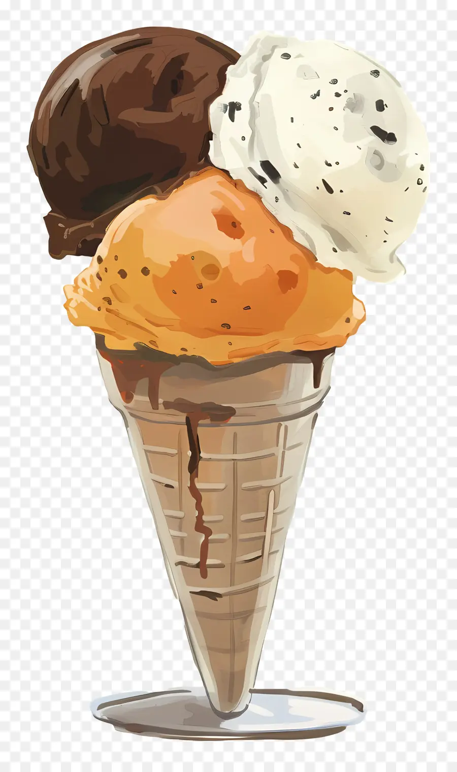 Helado，Conos De Helado PNG