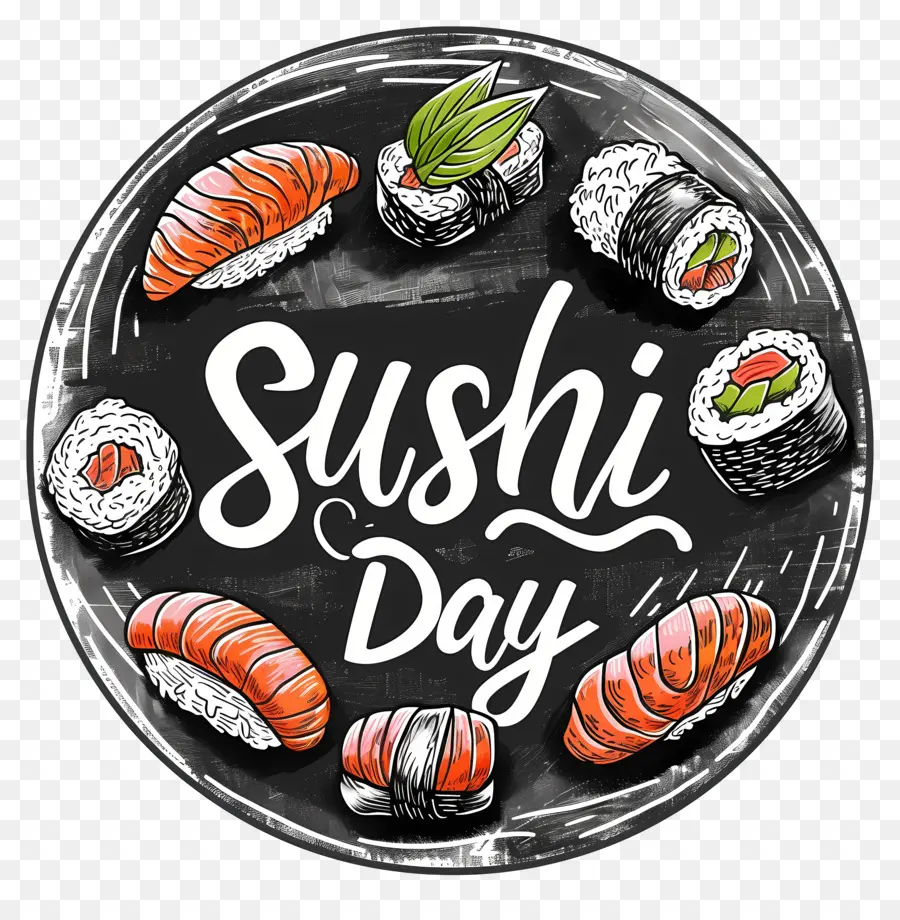 Día Internacional De Sushi，Sushi PNG