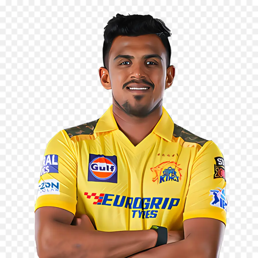 Chennai Super Kings，Sonriente Hombre PNG