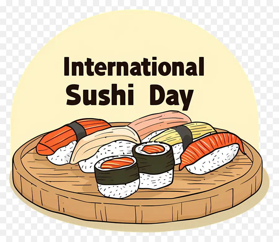 Día Internacional De Sushi，Sushi PNG