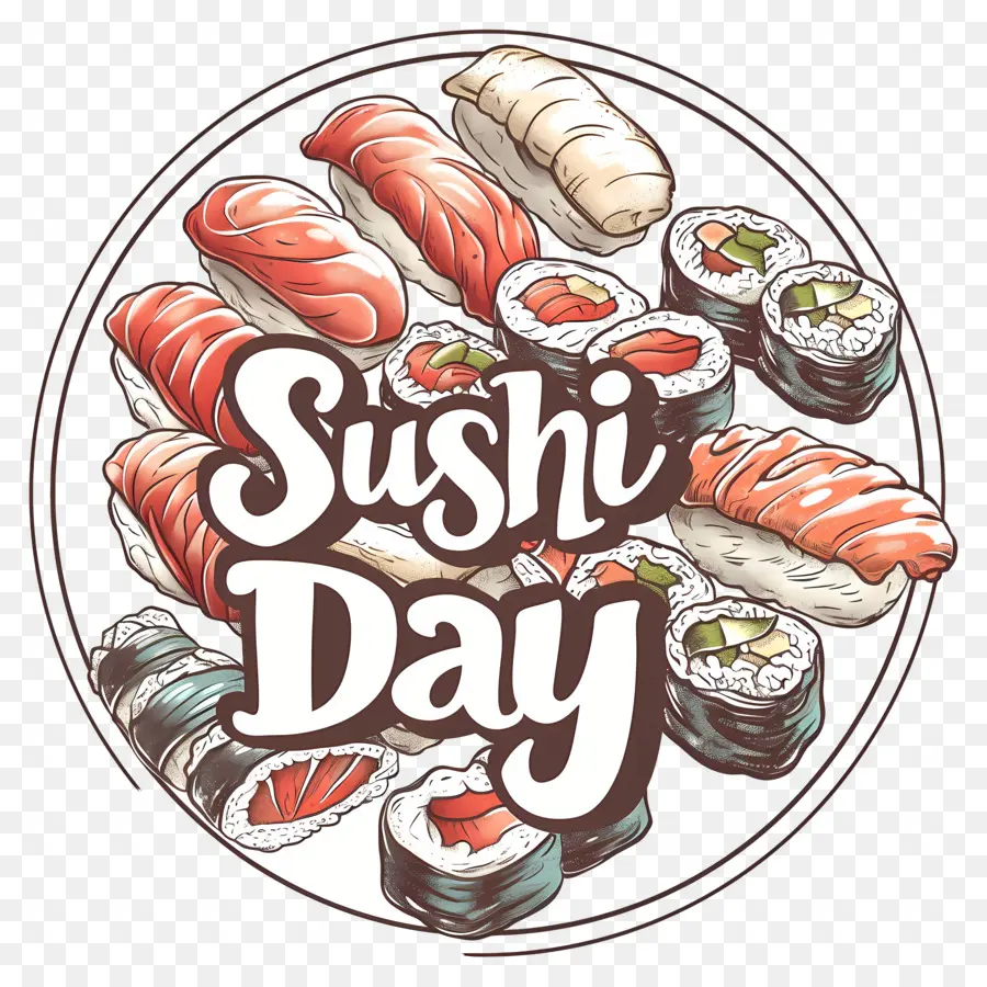 Día Internacional Del Sushi，Sushi PNG