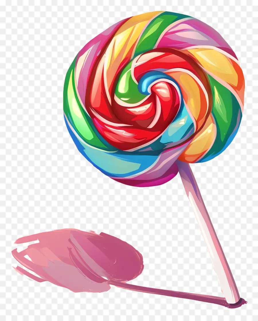 Dulces，Colorido Lollipop PNG