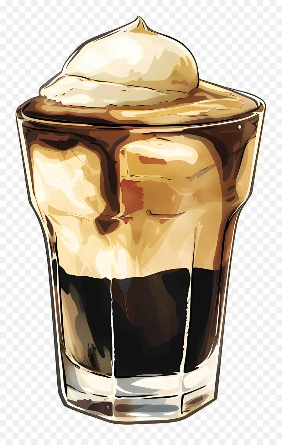 Café Ahogado，Bebida Helada PNG