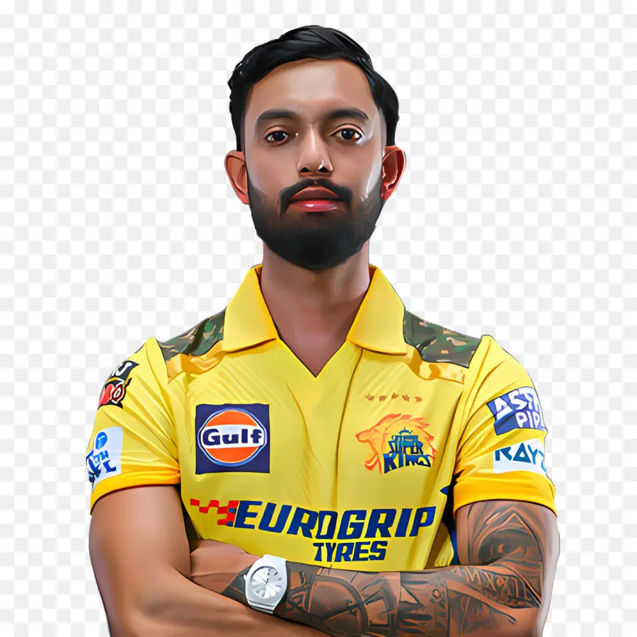 Chennai Super Kings，Tatuajes PNG