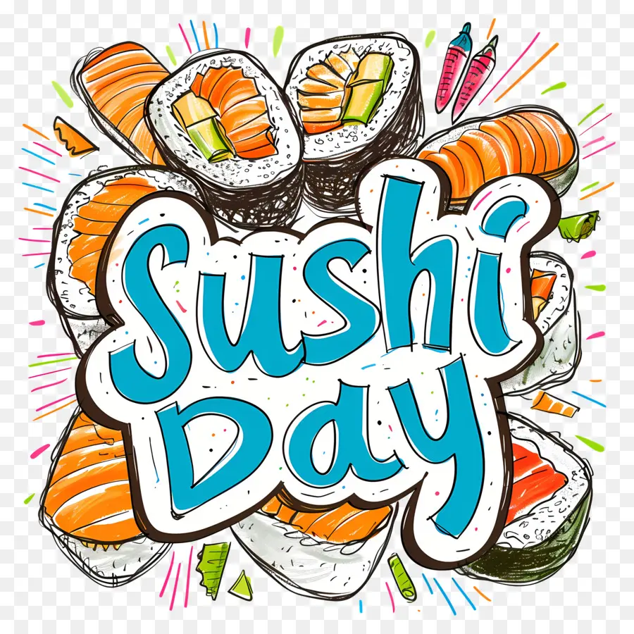 Día Internacional De Sushi，Sushi PNG