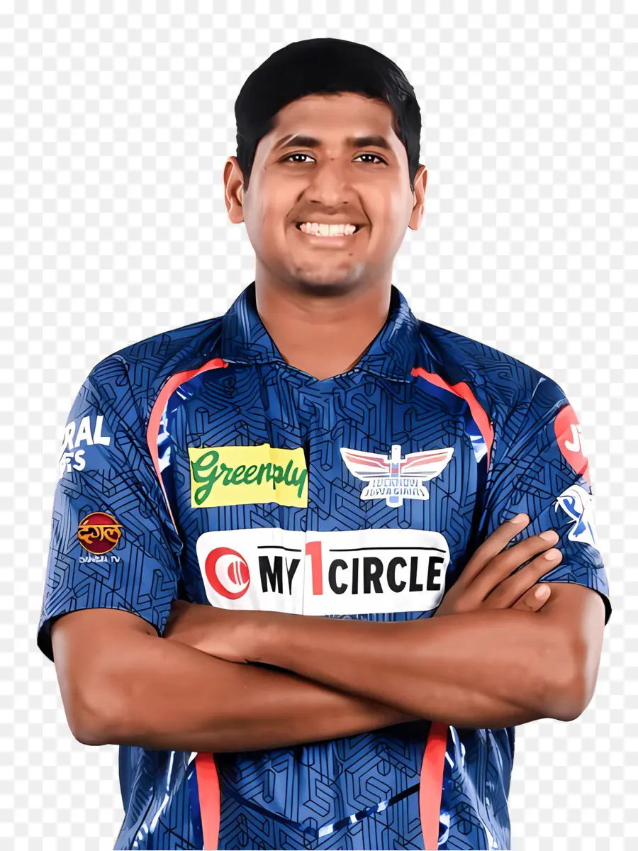 Lucknow Super Giants，Jugador De Cricket PNG