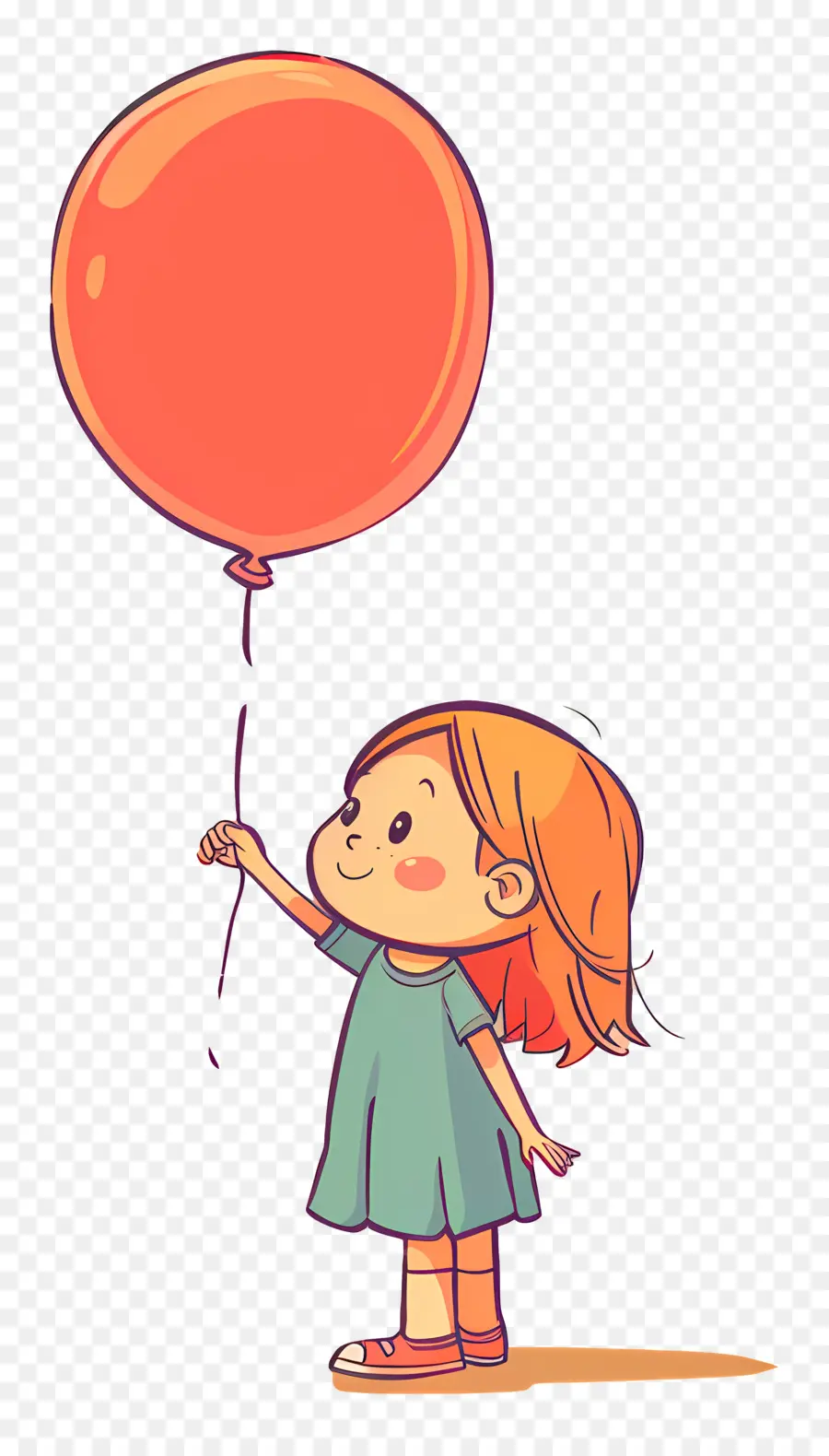 Niña，Globo PNG