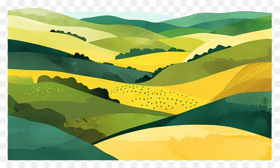 Rolling Hills，Paisaje PNG