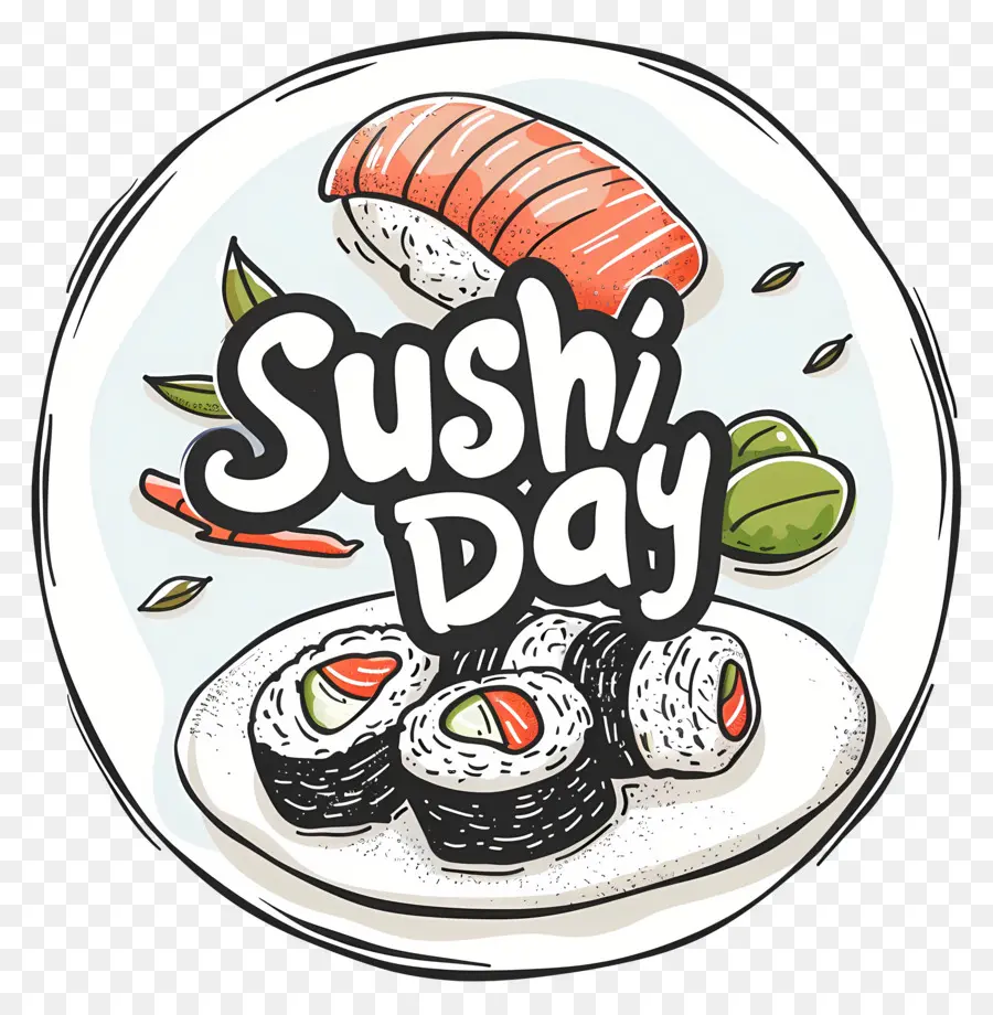 Día Internacional De Sushi，Sushi PNG