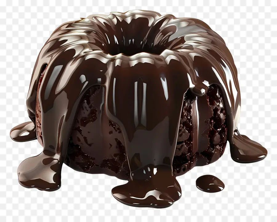 Pastel De Lava De Chocolate，Pastel De Chocolate PNG