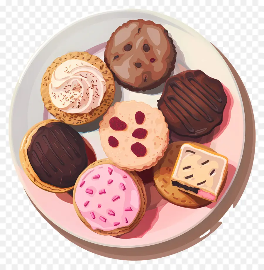 Galletas，Galletas Con Chispas De Chocolate PNG