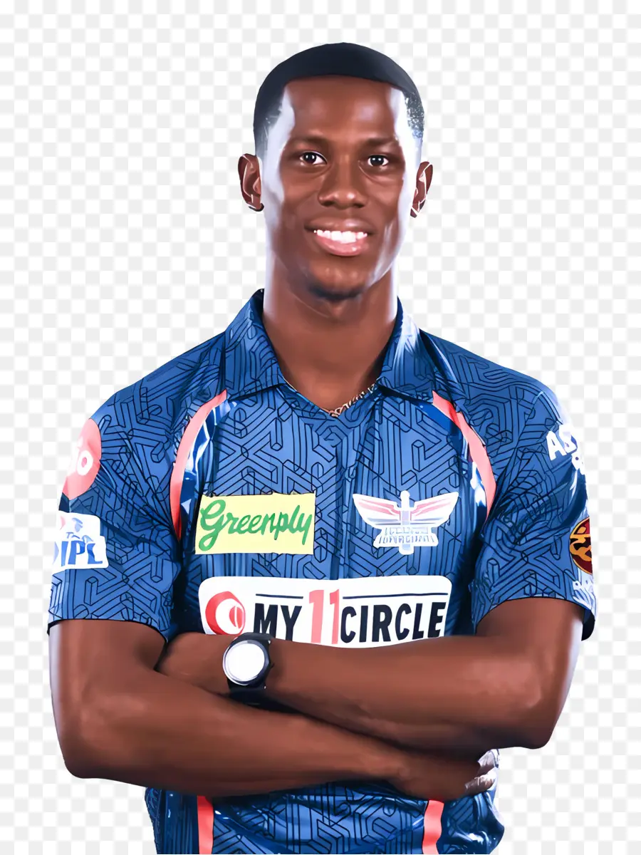 Lucknow Super Giants，Joven Negro PNG