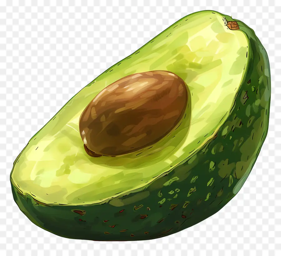 Aguacate，Ripe PNG