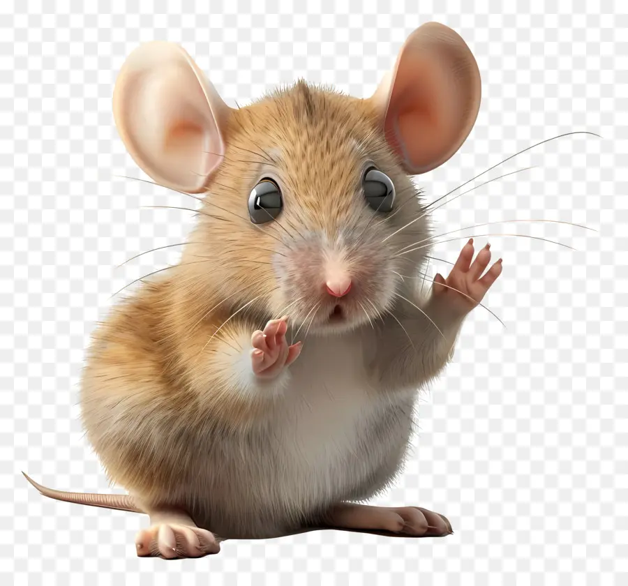 Ratón，Lindo PNG