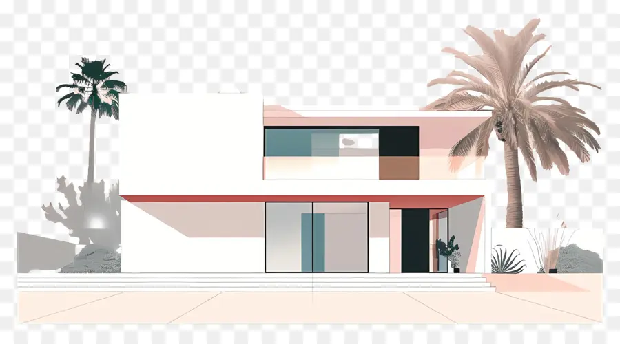 Villa，Modern House PNG