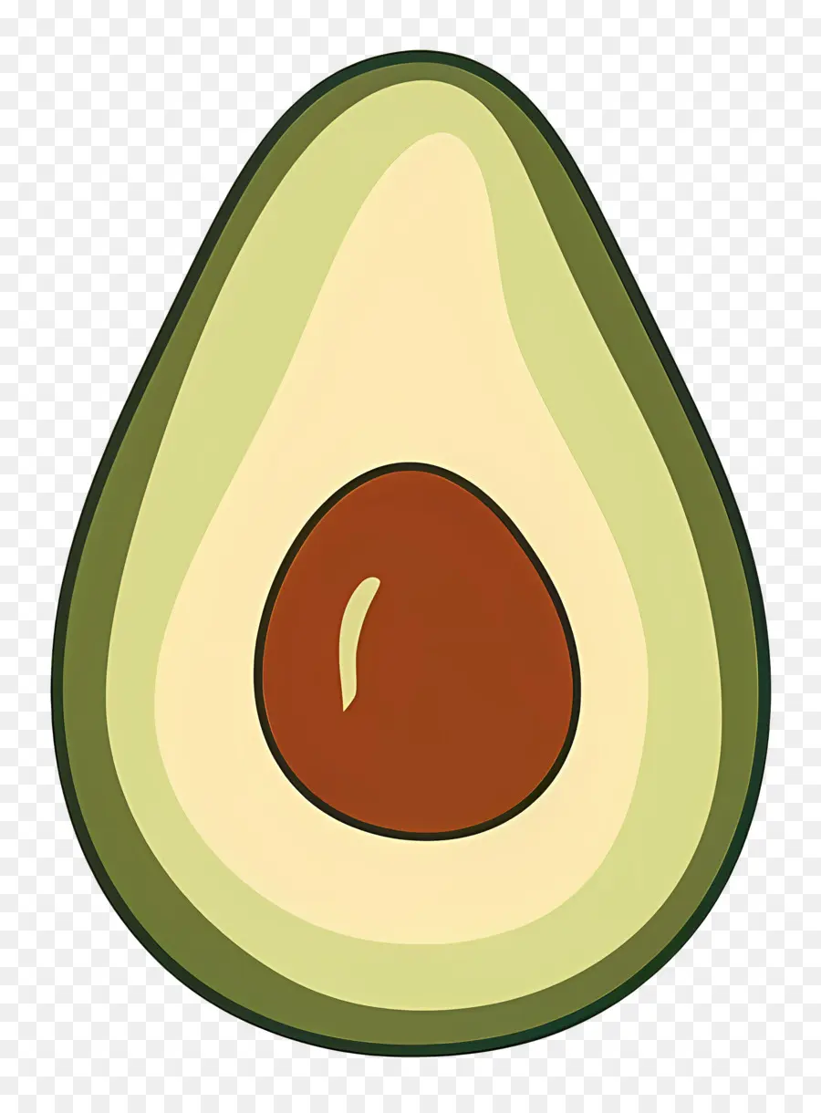 Aguacate，Sin Pepitas PNG