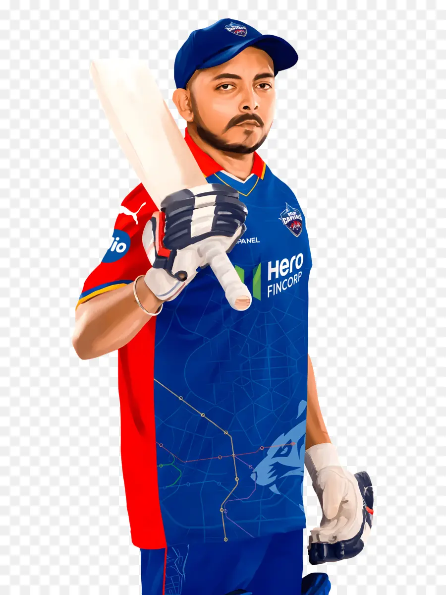 Delhi, La Capital，Jugador De Cricket PNG