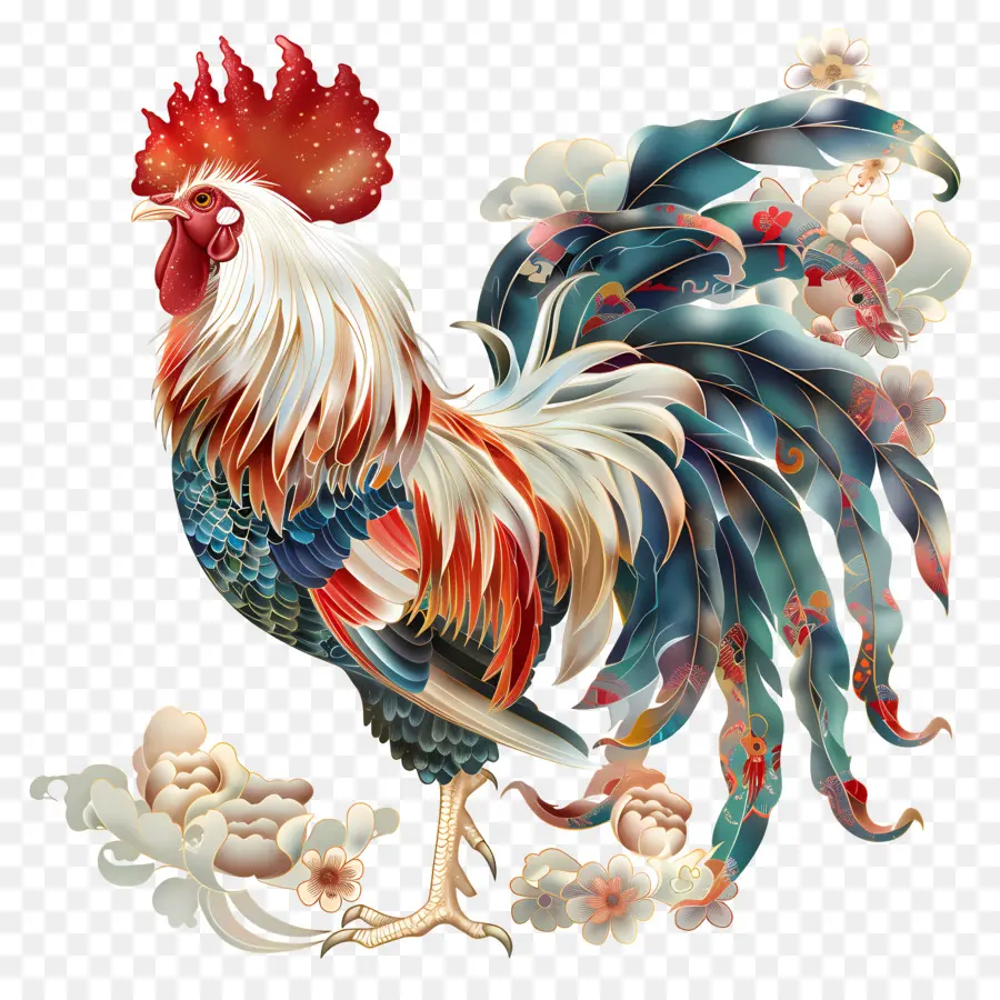 Zodiacos Chinos，Gallo PNG
