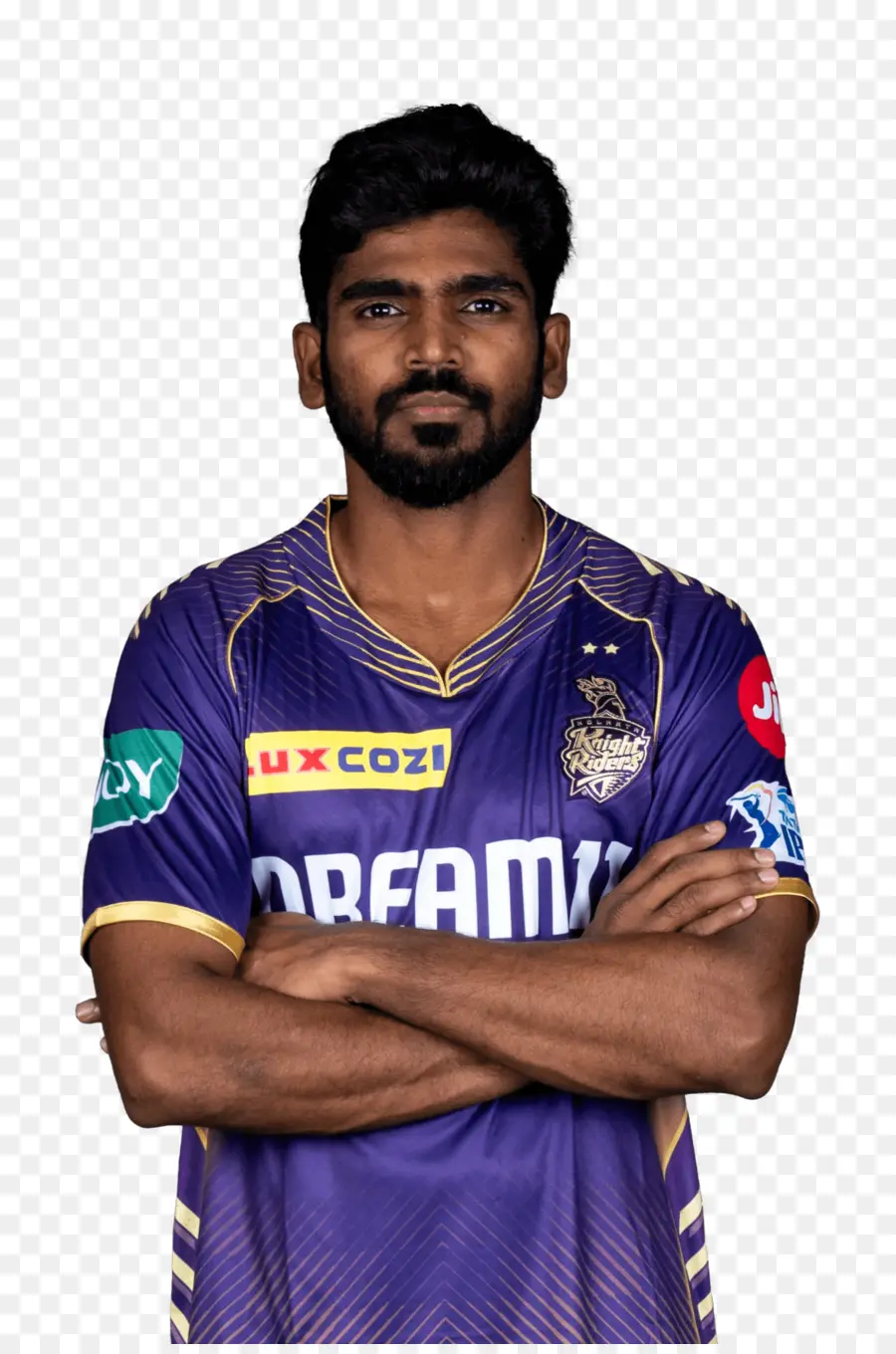 Kolkata Knight Riders，Camisa Púrpura PNG