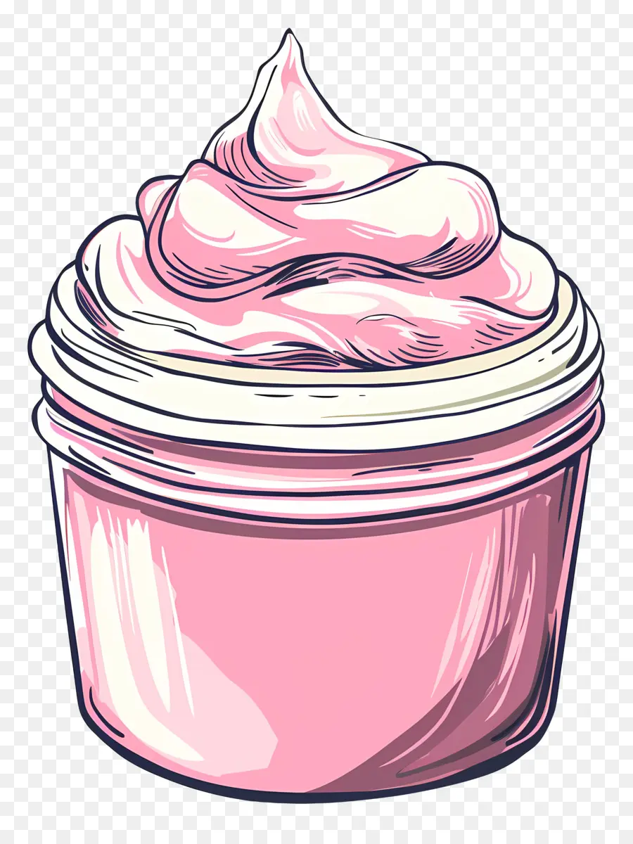 Crema，Frasco Rosa PNG