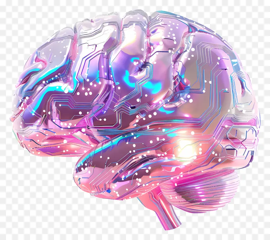 La Inteligencia Artificial，Cerebro PNG