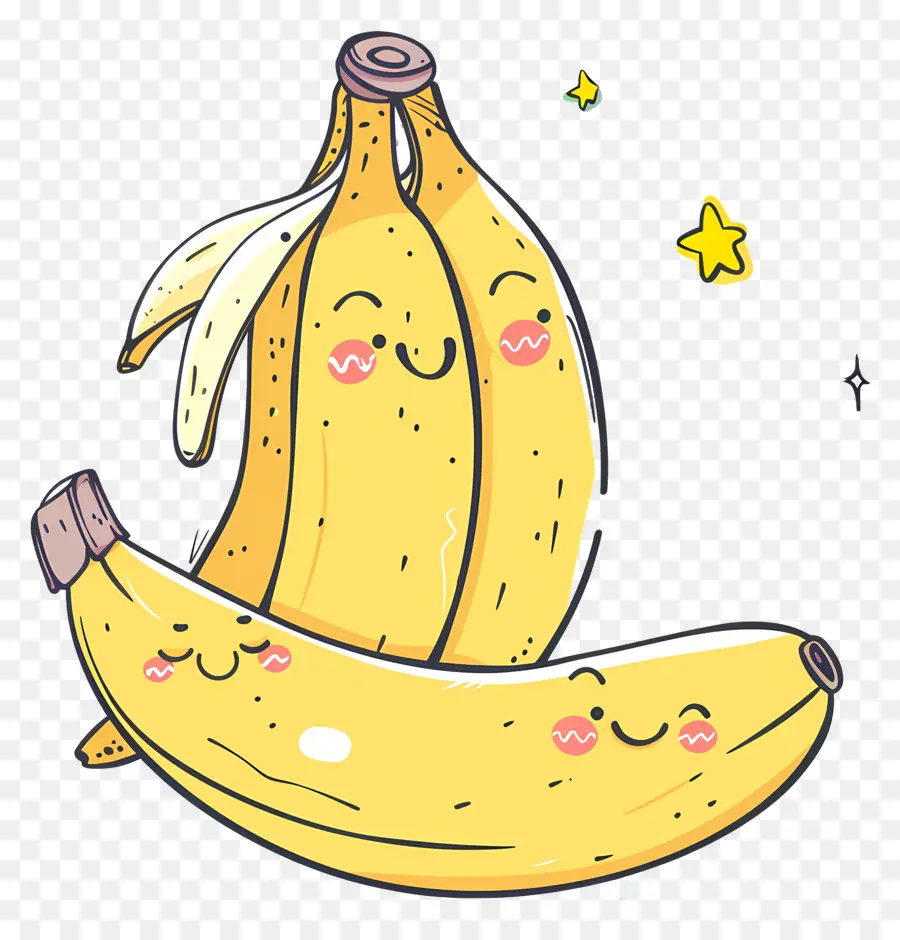 Banano，Lindos Plátanos PNG