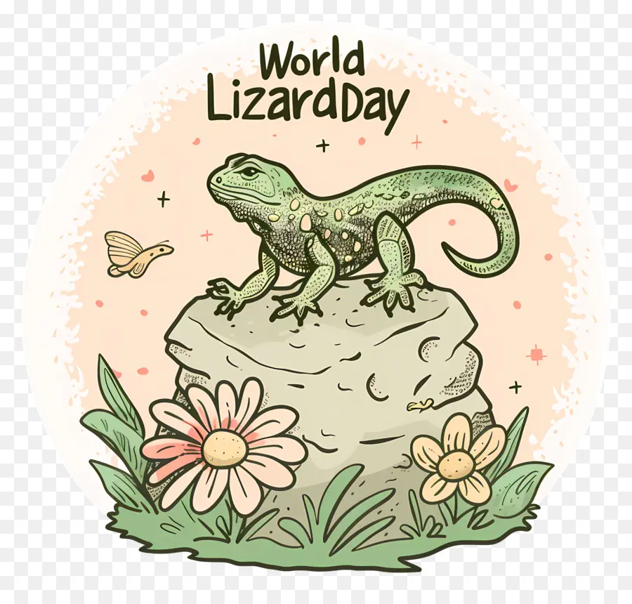 Día Del Lizardo Mundial，Iguana Verde PNG