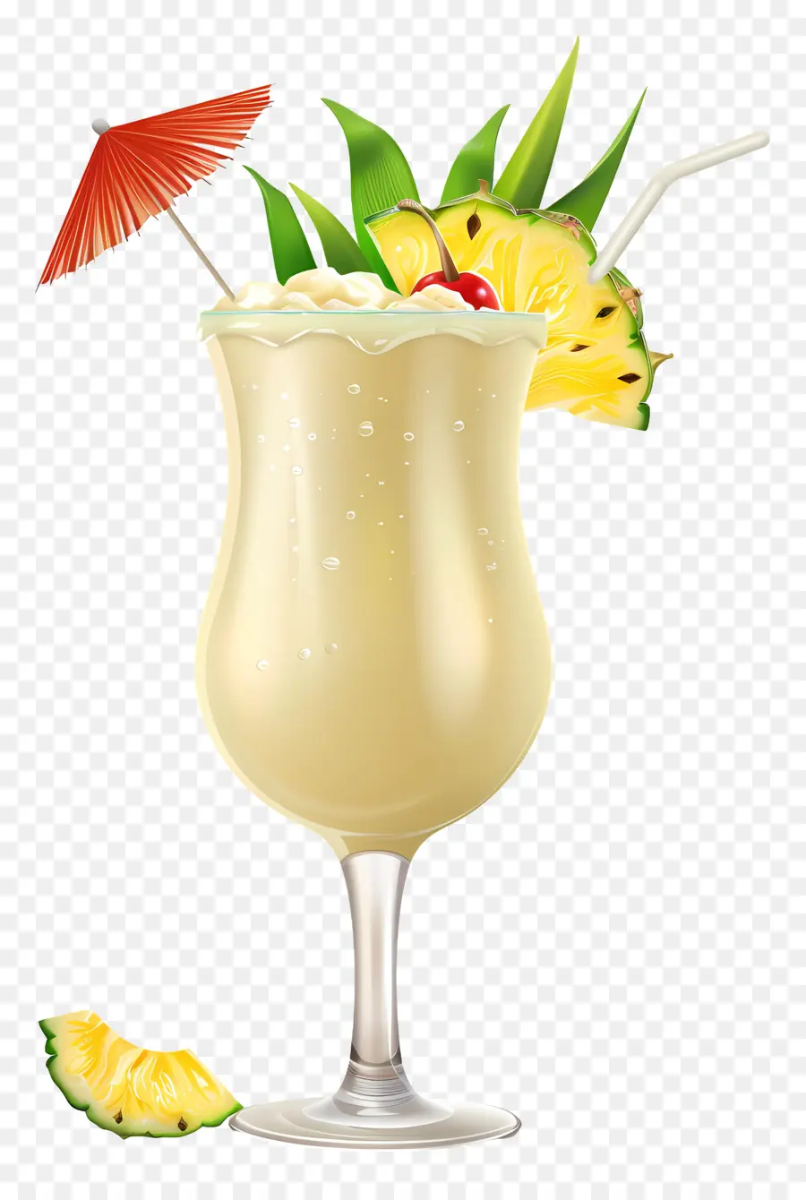 Piña Colada，Coctel PNG