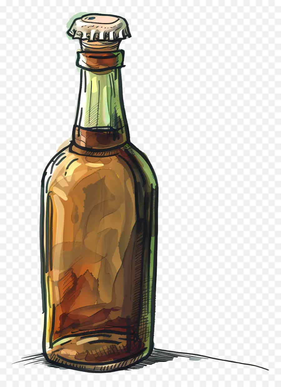 Botella，Vaso PNG