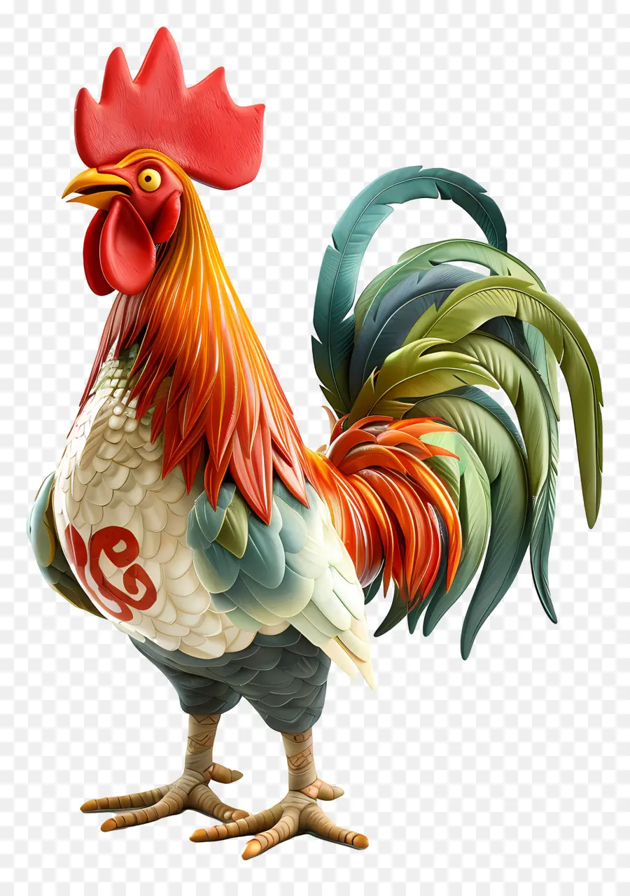 Zodiacos Chinos，Gallo PNG