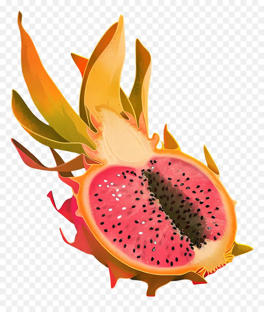Dragonfruit，Piña PNG