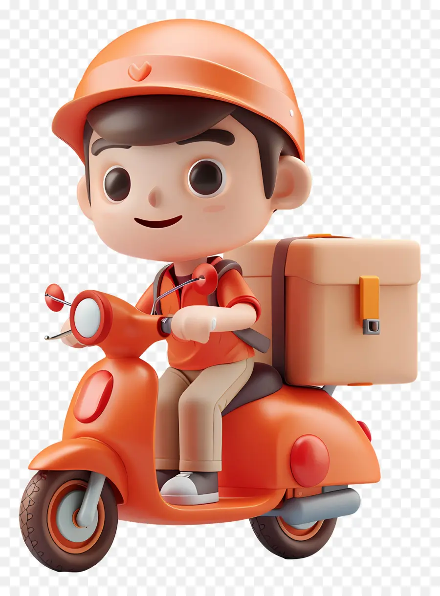 Repartidor，Scooter PNG