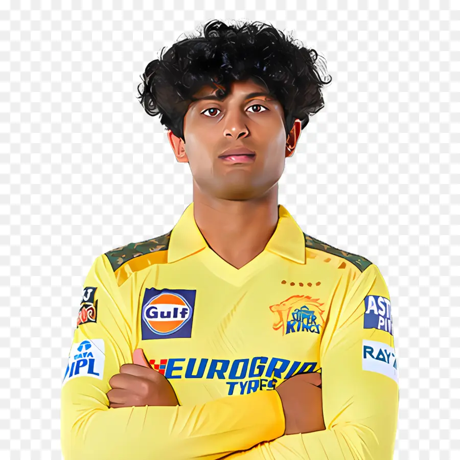 Chennai Super Kings，Jugador De Cricket PNG