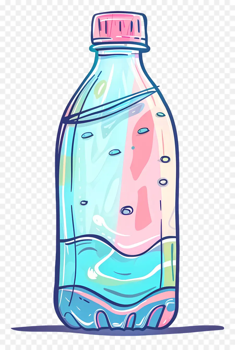 Botella De Plástico，Botella De Agua PNG